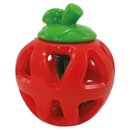 Nobby Kauspielzeug Hundespielzeug Soft TPR Apfel rot - 10 cm – Bild 1 von 2