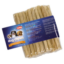 Produktbild von Nobby Kaustange gedreht aus Rinderhaut - 25 x 6,5 g