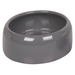 Produktbild von Nobby Keramik Futtertrog grau - 0,5 l
