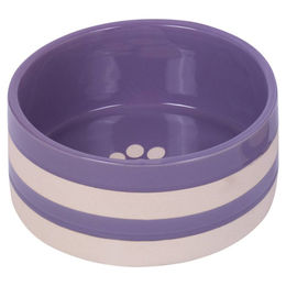 Nobby Keramik Napf Strio lila/creme Größe L - 1,25 l – Bild 1 von 2