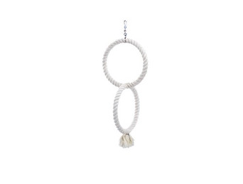 Produktbild von Nobby Kletterring aus Baumwolle weiß klein