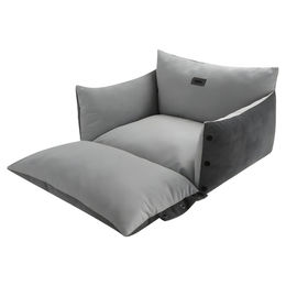 Nobby Komfort Bett 2 in 1 Alin grau – Bild 1 von 3