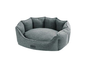 Nobby Komfort Bett oval ANDA grau – Bild 1 von 2