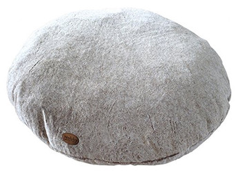 Produktbild von Nobby Komfort Kissen rund Cuddly hellbraun Ø 100 cm x 20 cm