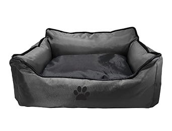Nobby Komfortbett Classic Reno eckig schwarz – Bild 1 von 2