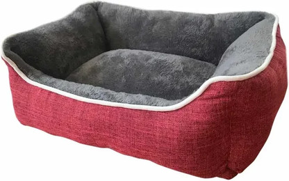 Produktbild von Nobby Komfortbett eckig Classic ARNO Bordeaux