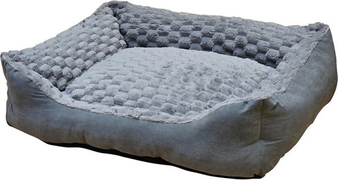 Produktbild von Nobby Komfortbett eckig Classic Diamond grau