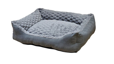 Produktbild von Nobby Komfortbett eckig Classic Diamond grau