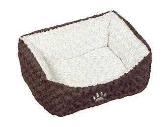 Produktbild von Nobby Komfortbett NEIKU braun/weiß 75 x 60 x 23 cm