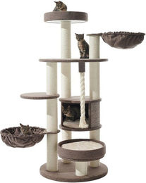 Produktbild von Nobby Kratzbaum Fida braun Leinenoptik