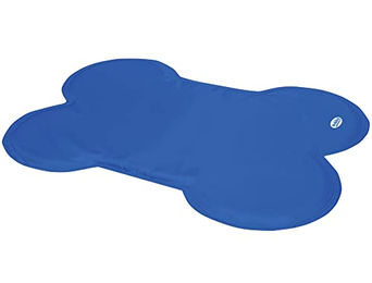 Nobby Kühlmatte Basic Bone blau Größe S – Bild 1 von 2