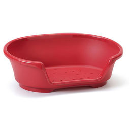 Produktbild von Nobby Kunststoffbett Cosy-Air cranberry rot für Hunde