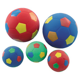Produktbild von Nobby Latex Fußball mehrfarbig 12 cm - 12 cm