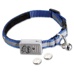 Produktbild von Nobby LED Blinkhalsband blau