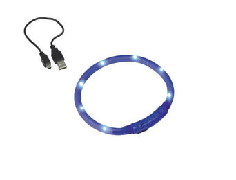 Nobby LED Leuchthalsband Visible blau - 40 cm – Bild 1 von 2