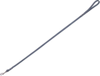 Produktbild von Nobby Lederleine Tabil grau Größe S-M