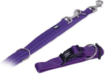 Produktbild von Nobby Leine und Hundehalsband Set Classic Preno lila XS-S