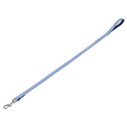 Produktbild von Nobby Leine VELOURS hellblau 100cm x 14mm - 100 cm