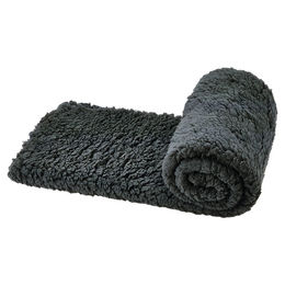 Produktbild von Nobby Liegedecke Teddy Classic dunkelgrau