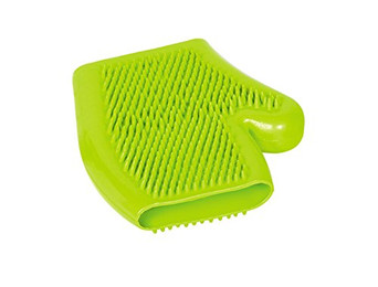 Produktbild von Nobby Massagehandschuh Vollgummi grün