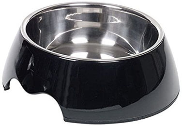 Produktbild von Nobby Melamin Napf Nobly schwarz für Hunde - 350 ml