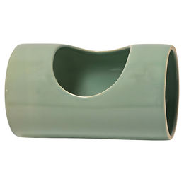 Nobby Nager Keramikhaus Ceramik Tube grün – Bild 1 von 4