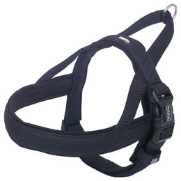 Nobby Norwegergeschirr Mesh Preno schwarz L 68-85 cm B 40/45 mm – Bild 1 von 6