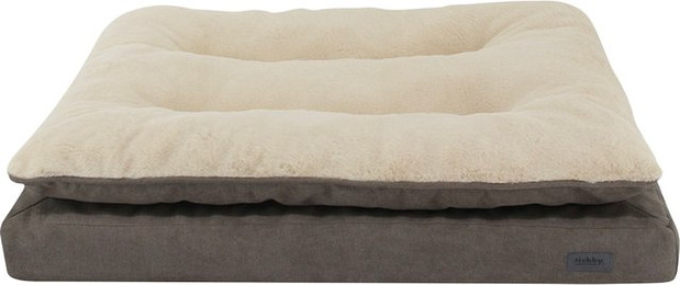 Produktbild von NOBBY Orthopädische Komfortmatte eckig VARA braun-beige