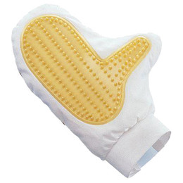 Produktbild von Nobby Pflegehandschuh Gummi- und Vliesseite für Katzen