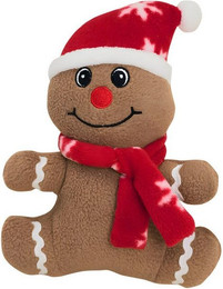 Produktbild von Nobby Plüsch Lebkuchenmann Hundespielzeug - 21 cm