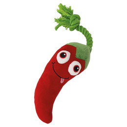 Produktbild von Nobby Plüschspielzeug Chilli, Apfel oder Brokkoli