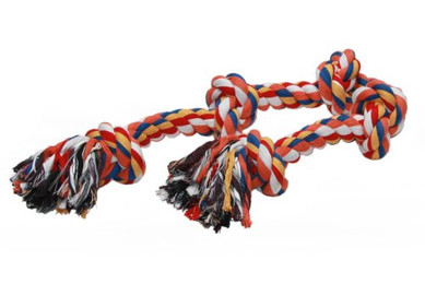 Produktbild von Nobby Rope Toy schwer bunt 5 Knoten - 1000 g