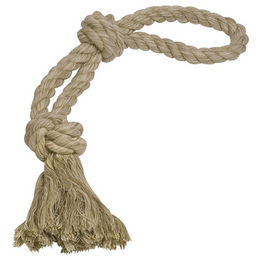 Produktbild von Nobby Rope Toy Spielseil doppelt Sisal-Cotton-Mix natur 55 cm - 1 Stk.