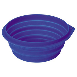 Produktbild von Nobby Silikon Napf faltbar blau - 1000 ml