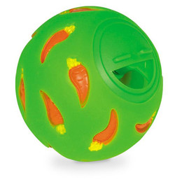 Produktbild von Nobby Snackball Nager 7,5 cm grün Kunststoff