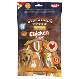 Produktbild von Nobby Starsnack Barbecue Chicken Shoe coloured - 5 x 60 g