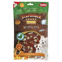 Produktbild von Nobby StarSnack Barbecue Mini Wrapped Duck - 113 g