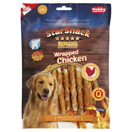 Produktbild von Nobby Starsnack Barbecue Wrapped Chicken - 900 g