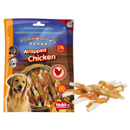 Produktbild von Nobby STARSNACK Barbecue Wrapped Chicken - 375 g
