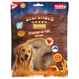 Produktbild von Nobby StarSnack Chicken & Fish Donut - 240 g