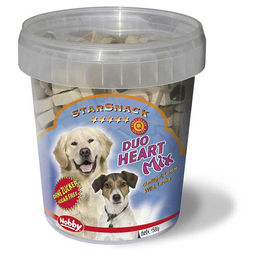 Nobby StarSnack Duo Heart Mix - 500 g – Bild 1 von 8