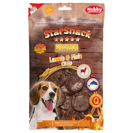 Produktbild von Nobby StarSnack Lamm & Fisch Chip - 140 g