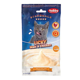 Produktbild von Nobby StarSnack LICKY Malt & Chicken - 5 x 15 g