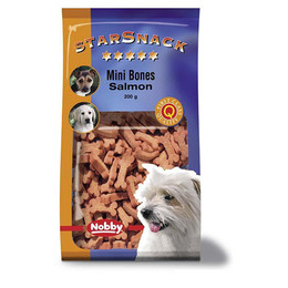 Produktbild von Nobby StarSnack Mini Bones Lachs - 200 g