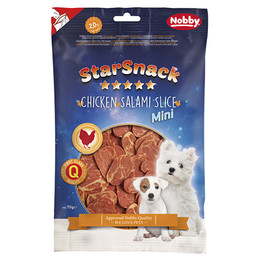 Produktbild von Nobby Starsnack Mini Chicken Salami Slice - 70 g
