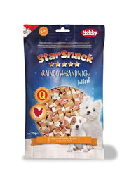 Produktbild von Nobby STARSNACK MINI Rainbow Sandwich für alle Hunde - 70 g
