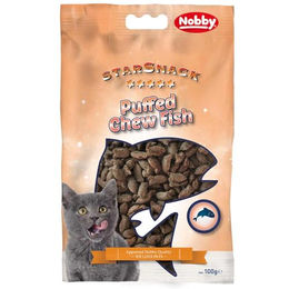 Nobby StarSnack Puffed Chew Fish 100 g – Bild 1 von 2
