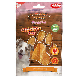 Produktbild von Nobby Starsnack Sensitive Chicken Slice - 113 g