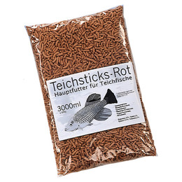 Produktbild von Nobby Teichsticks rot - 3 l