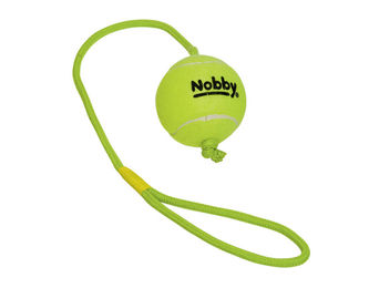 Produktbild von Nobby Tennisball mit Wurfschlaufe